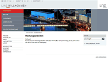 Tablet Screenshot of freunde.linz.at
